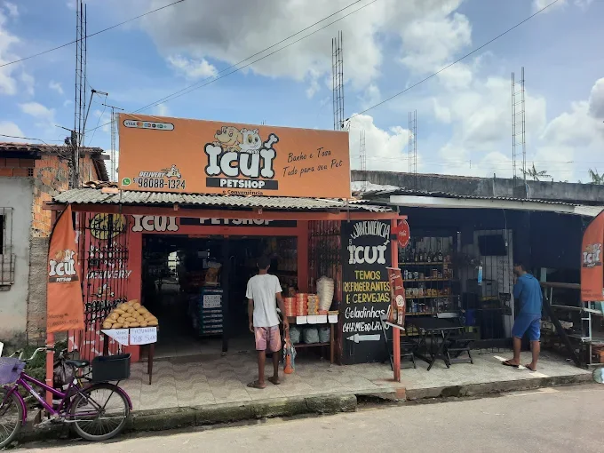 Fachada da ICUI Petshop e Conveniência